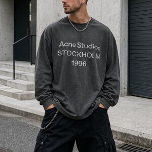Acne Studios Stockholm 1996 Long Sleeve Tee Size M NWT